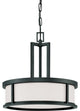 Nuvo 4-Light Incandescent Odeon Pendant Light Fixture, Aged Bronze