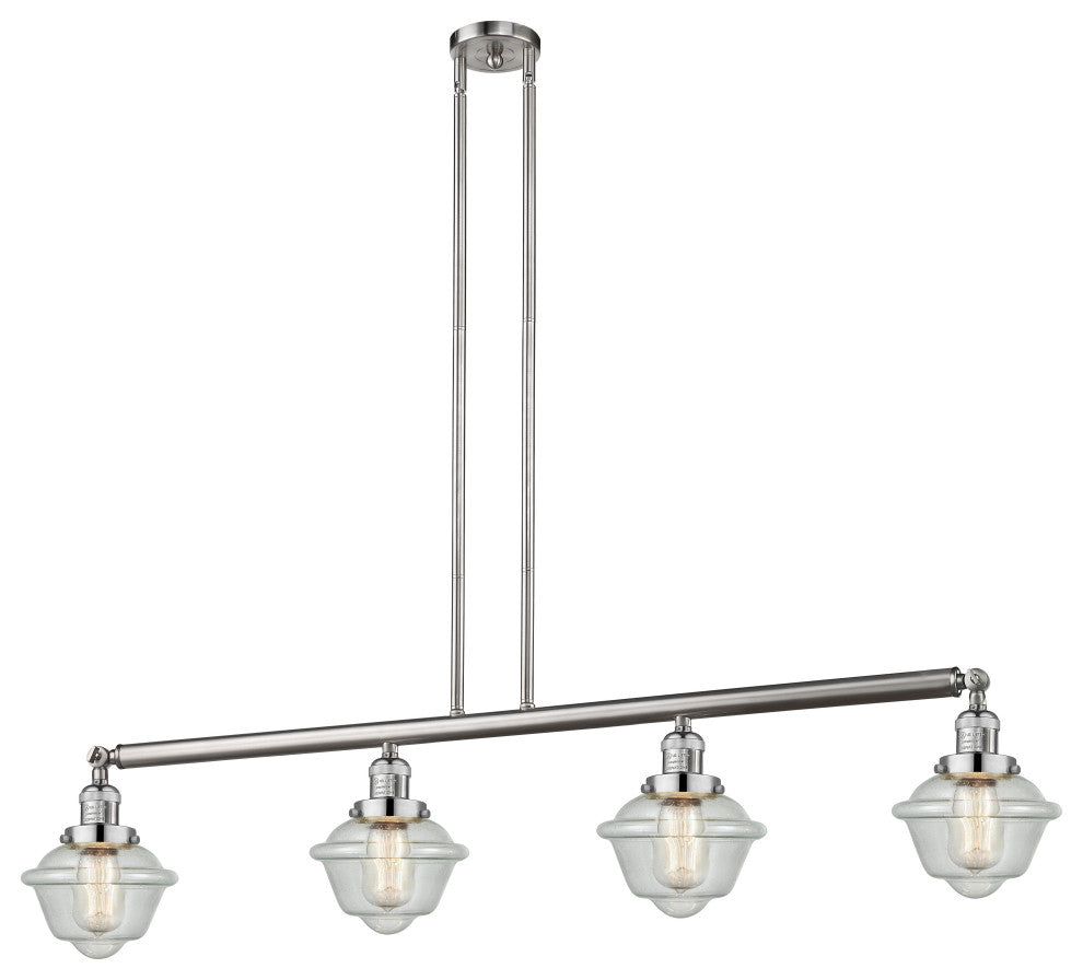 Innovations 214-Sn-S-G534-Led 4 Light Dimmable Led 52" Adjustable Island Light