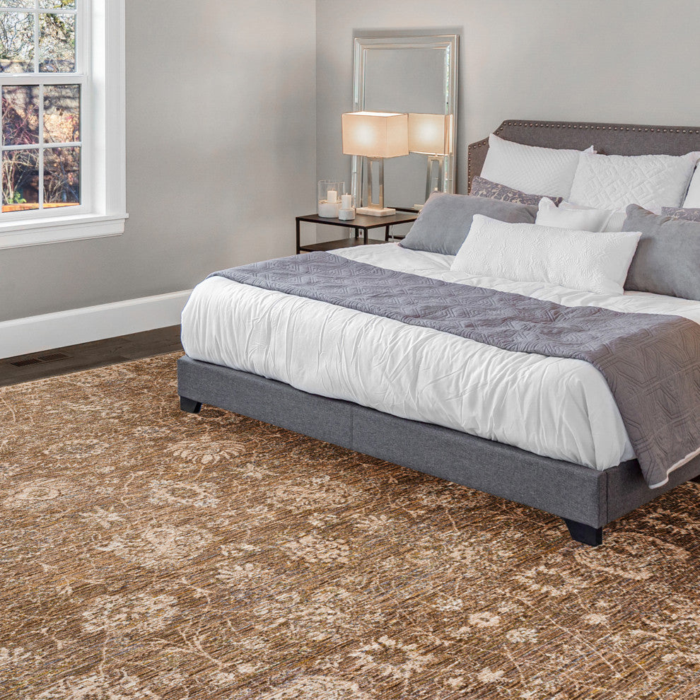 Yarra YA7 Chocolate 7'10" x 10' Rug