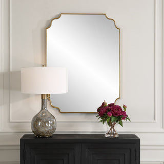 Uttermost Lennyn Gold Vanity Mirror