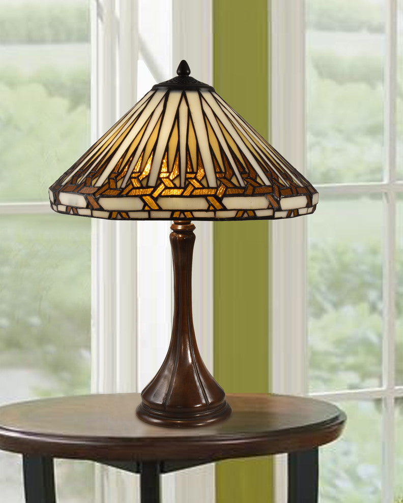 Almeda Tiffany-Style Table Lamp