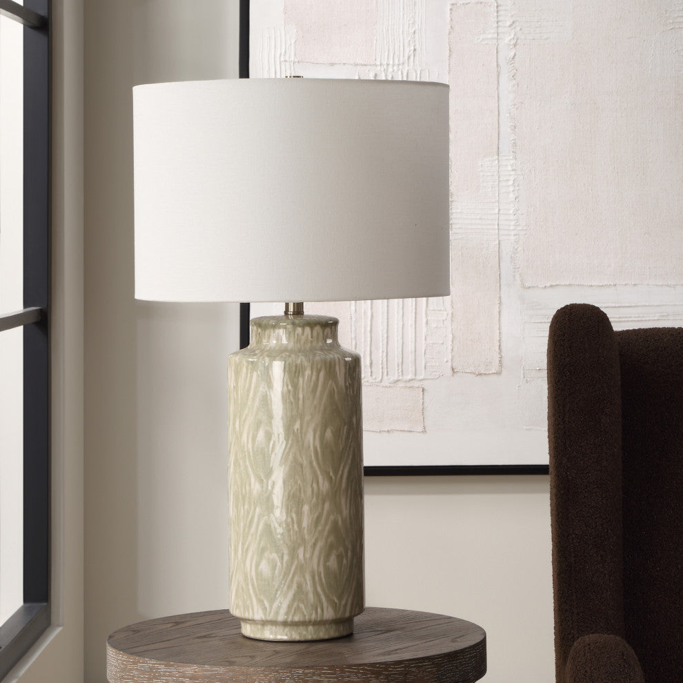 Uttermost Laurel Sage Ceramic Table Lamp