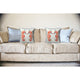 Coral Sea Horses Large Indoor/Outdoor Pillow 18x18