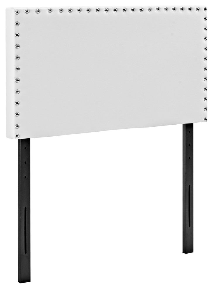 Phoebe Twin Upholstered Vinyl Headboard