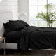 Polar Fleece Sheet Set, Black, King