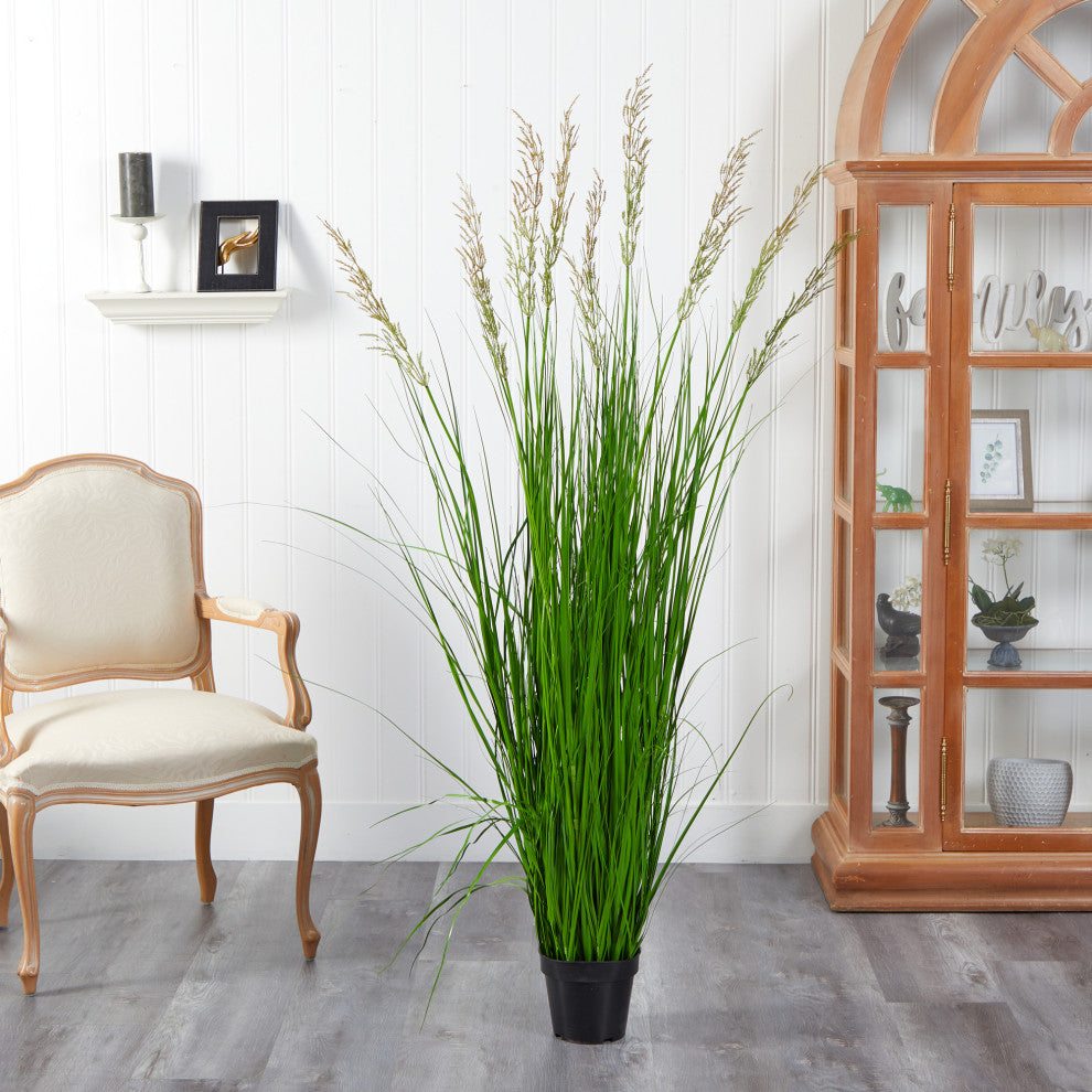 5.5' Plume Grass Artificial Plant