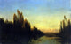 Jules Didier Evening on the Banks of the Rhine Wall Decal