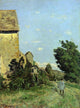 Henri Harpignies Path Through a Normandy Village Wall Decal