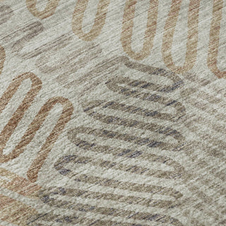 Addison Premium Washable Mayfield AMF117 Neutral 5' x 7'6" Rug