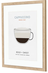 Cappuccino Framed Art