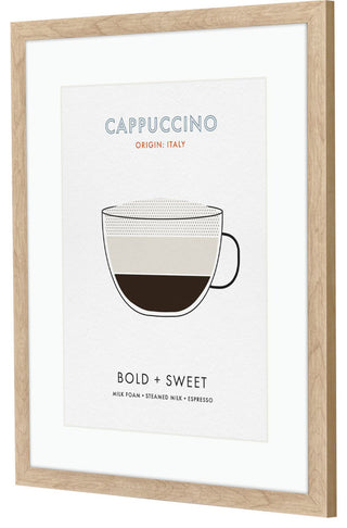 Cappuccino Framed Art