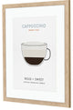 Cappuccino Framed Art