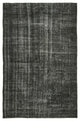 Rug N Carpet - Handwoven Turkish 6' 1'' x 9' 4'' Distressed Over-dyed Rug
