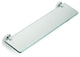 Clear Glass Bathroom Shelf, Chrome
