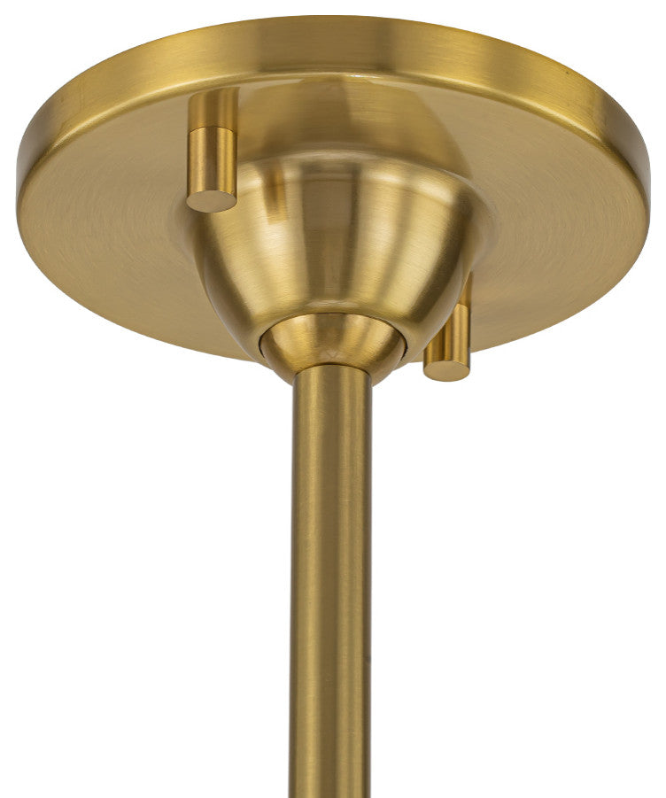 5-Light Classic Tapered Shade Fabric Chandelier