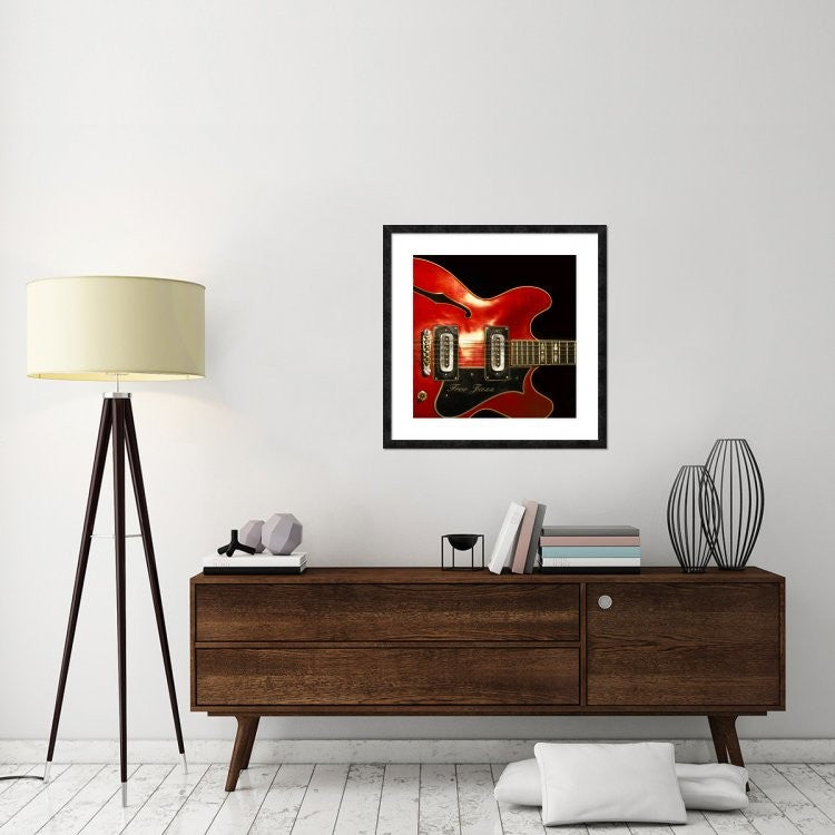 "Free Jazz" Framed Digital Print by Steven Hill, 32"x32"