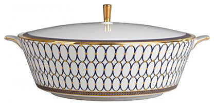 Renaissance Gold Covered Vegetable Bowl by Wedgwood