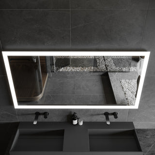 Gabriella Modern LED Bathroom Vanity Mirror, 30"x60"
