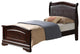 Burson Bed, Cappuccino, Twin
