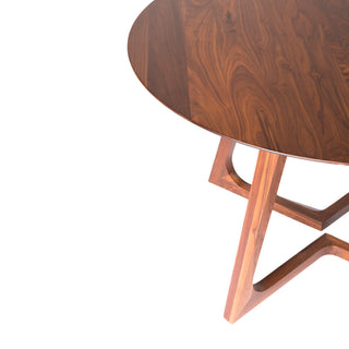 Godenza Dining Table Round, Walnut