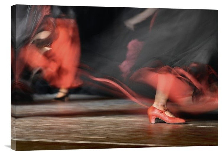 "Flame(Nco)" Stretched Canvas Giclee by Izidor Gasperlin, 22x16"