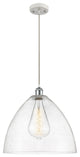 Innovations 516-1P-WPC-GBD-164-LED 1-Light Pendant, White, Polished Chrome