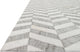 Hand Stitched Authentic Cowhide Hand Woven Viscose Dorado Grey Ivory Area Rug, 2