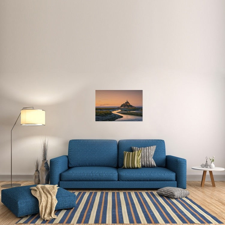 "Orangine" Stretched Canvas Giclee by Joaquin Ortiz, 36x24"
