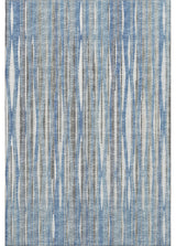 Premium Machine Washable Mayfield AMF31 Blue 5' x 7'6" Rug