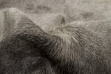 Natural Geneva Cowhide Rug, 6'x7', Gray