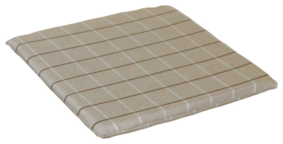 Poly Bistro Chair Seat Cushion, Cottage Tan