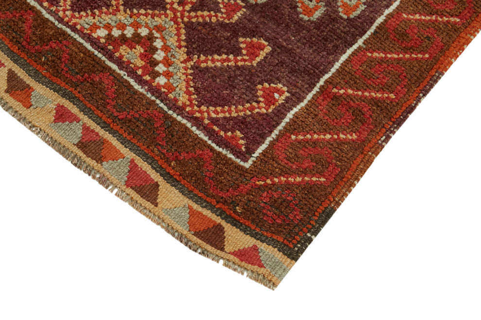 Rug N Carpet - Hand-knotted Anatolian 2' 10" x 12' 8" Rustic Runner Rug