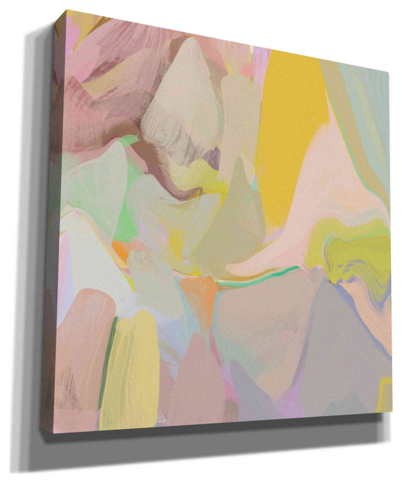 Epic Graffiti 'Sunny City' by Irena Orlov, Giclee Canvas Wall Art, 12"x12"