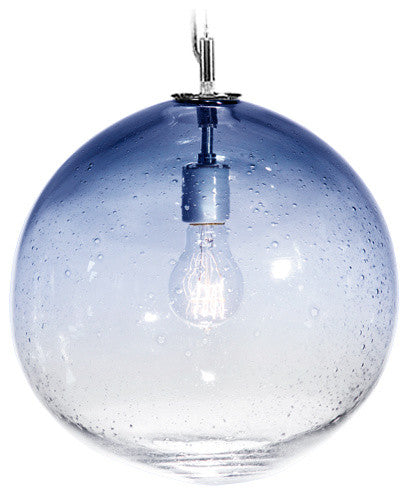 Solaris Pendant, The Fizz Collection, Steel Blue