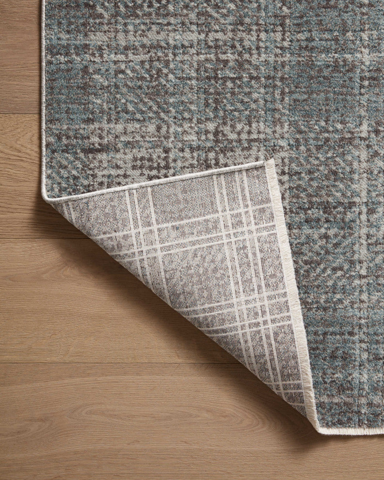 Angela Rose x Loloi Ember Denim / Charcoal 5'-3" x 7'-6" Area Rug