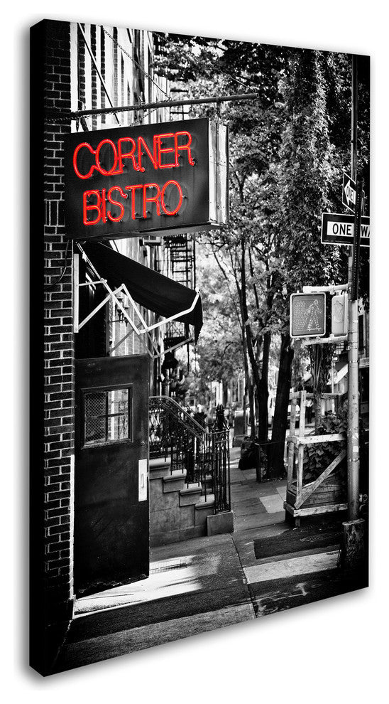 Philippe Hugonnard 'NYC Bistro' Canvas Art, 12x19