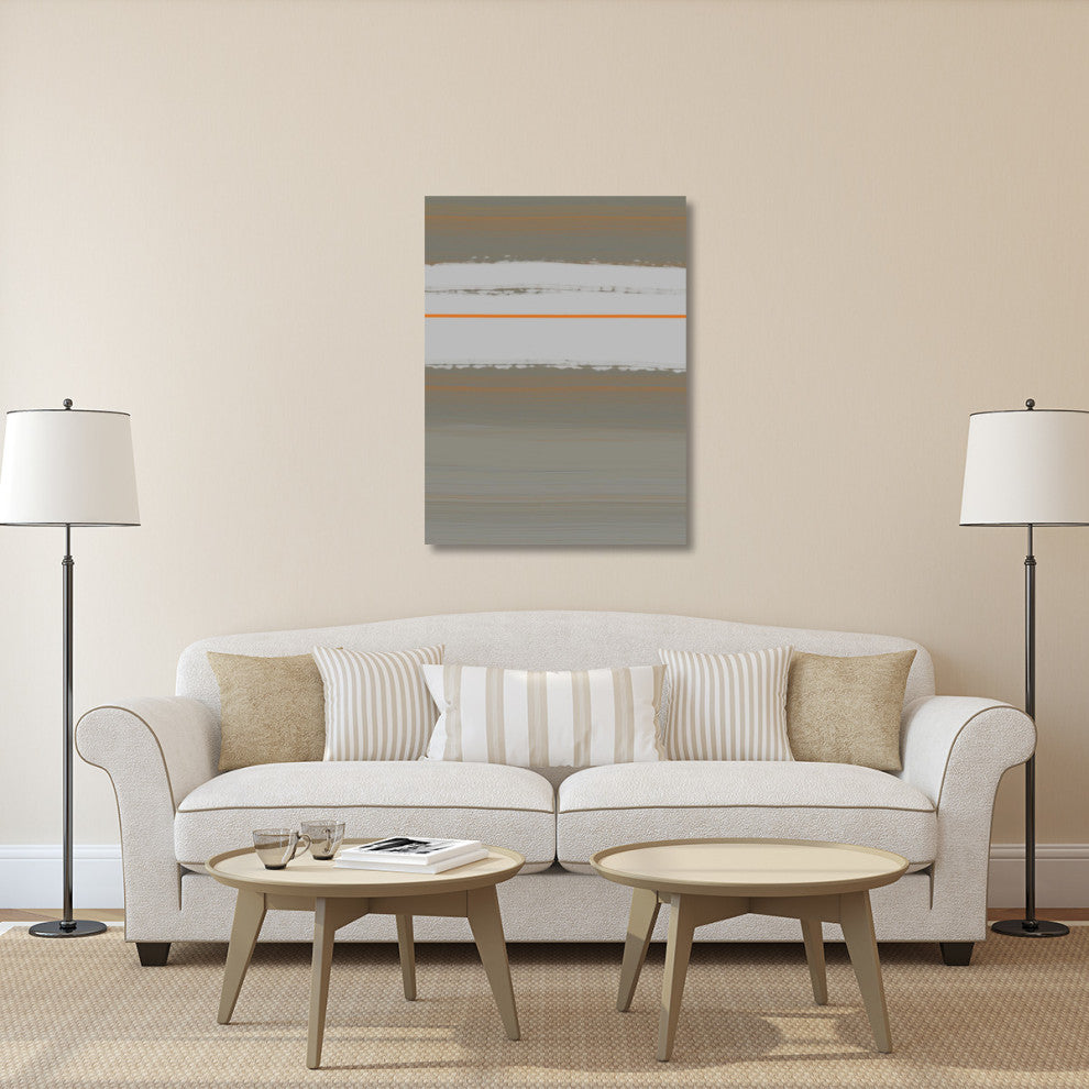 "Abstract Orange 4" Fine Art Print
