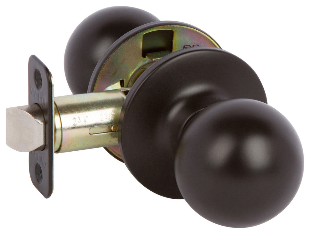 Callan Fairfield Passage Knob Set, Black