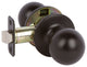 Callan Fairfield Passage Knob Set, Black