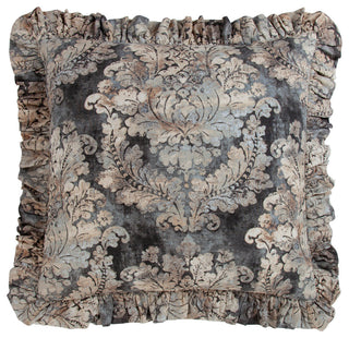 Victoria Ruffled Euro Sham, 27"x27"