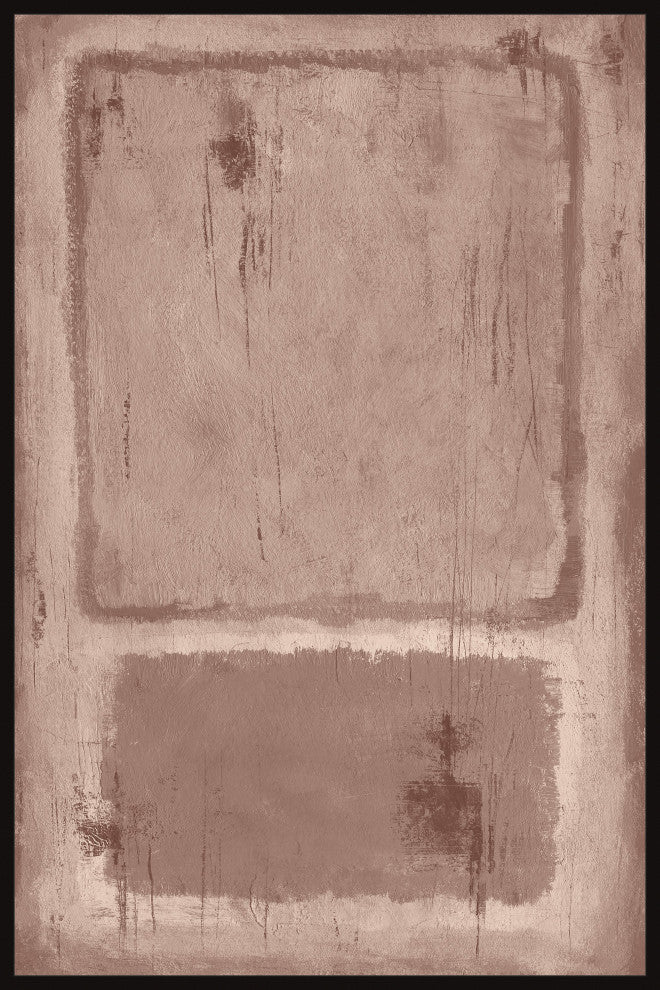 "Unequal Division" Floater Framed Painting Print on Canvas, 30x45