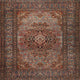 Ahgly Company Indoor Square Traditional Area Rugs, 6' Square
