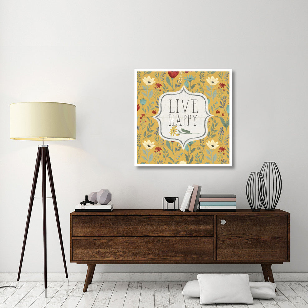"Blooming Thoughts V" Digital Paper Print by Janelle Penner, 38"x38"