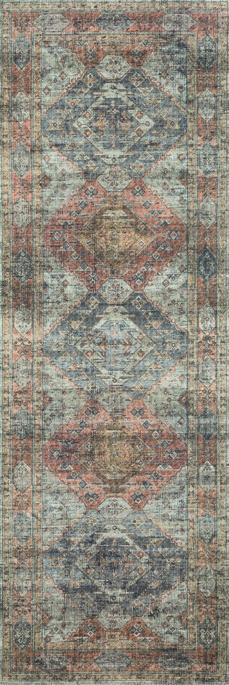 Loloi II Skye SKY-06 Apricot/Mist Area Rug