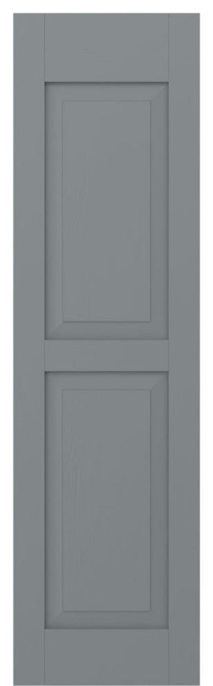 Two Equal Raised Panel Shutters (Per Pair)