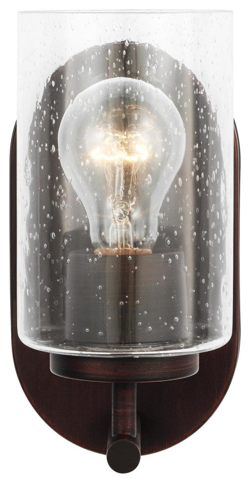 Generation Lighting 41170 Oslo 9" Tall Bathroom Sconce - Bronze