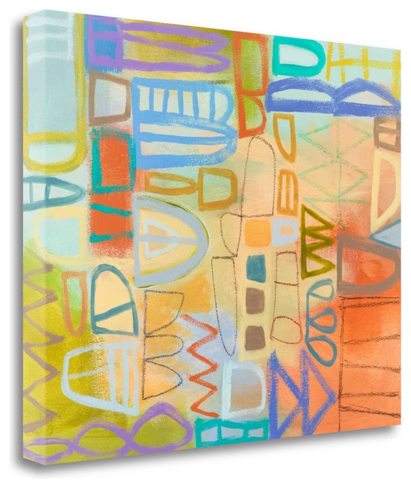 "Duet Series II" By Janet Richardson-Baughman, Giclee on Gallery Wrap Canvas