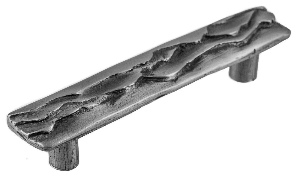 Mountains Pewter Cabinet Pull Hawk Hill Hardware, Vintage Pewter
