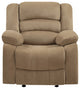 40" Contemporary Beige Fabric Chair