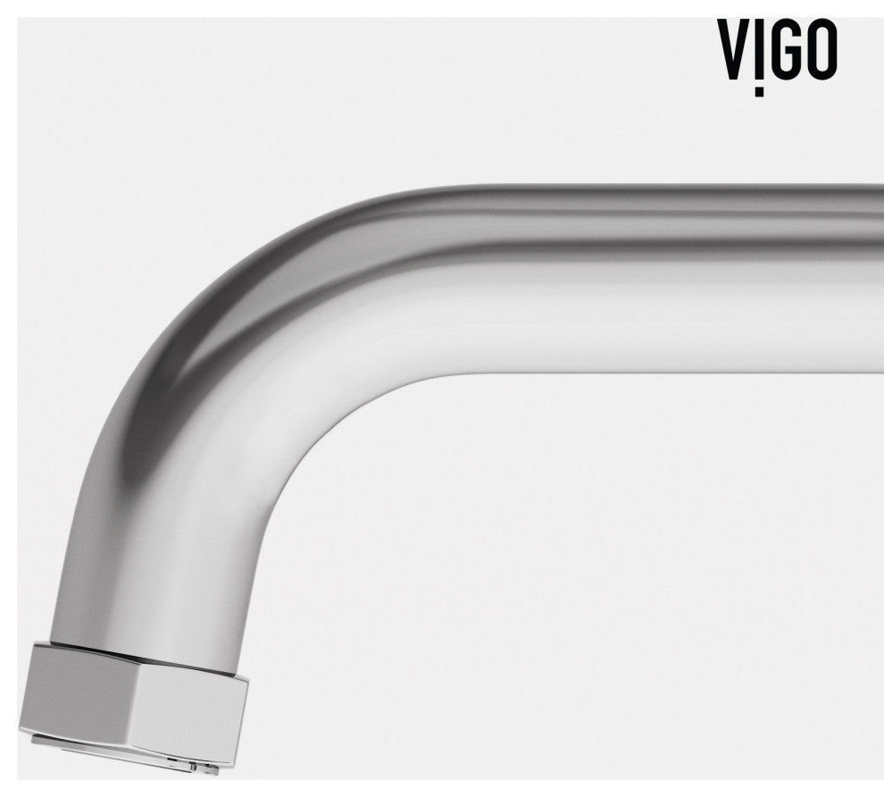 VIGO Hart 7" H 2-Handle Widespread Bathroom Faucet, Chrome